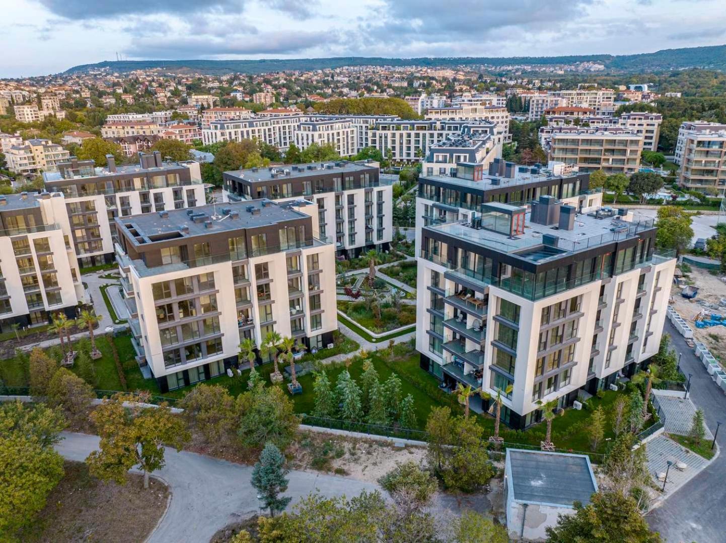 Sea Flats With Parking And Pool In Azur Residence Saints Constantine and Helena Exterior foto